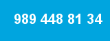 989 448 81 34 989 448 81 34